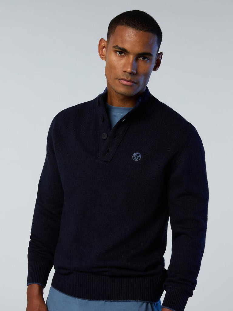NORTH SAILS HALF BUTTON