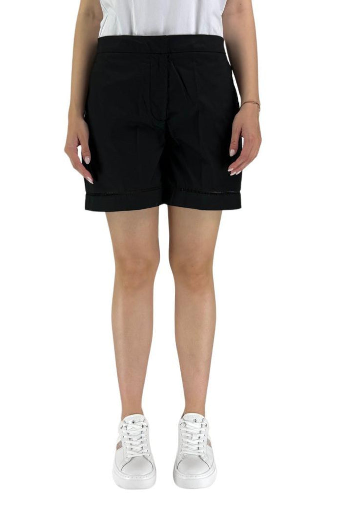 MARKUP SHORTS IN COTONE CON PASSAMANE