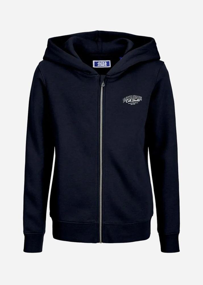 JACK JONES KIDS JJMAKOTO SWEAT ZIP HOOD UB JNR