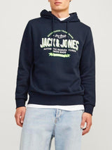 JACK AND JONES JJELOGO SWEAT HOOD 2 COL 24/25 NOOS