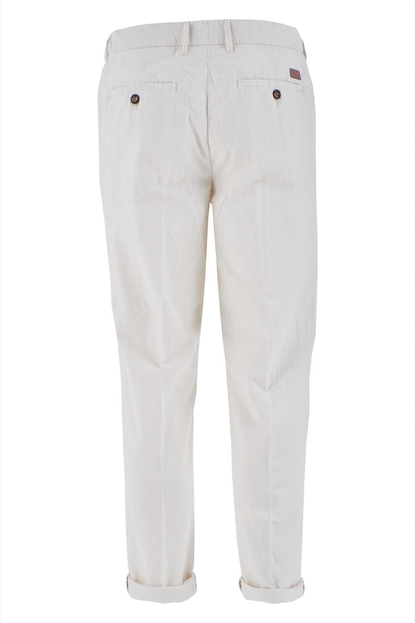 YES ZEE PANTALONE UOMO CON COULISSE,ELASTICO AI FIANCHI