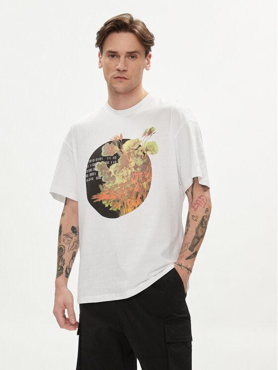 JACK AND JONES JCOFLORAL TEE SS CREW NECK GC