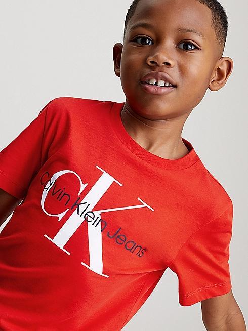 CALVIN KLEIN JEANS CK MONOGRAM SS T-SHIRT