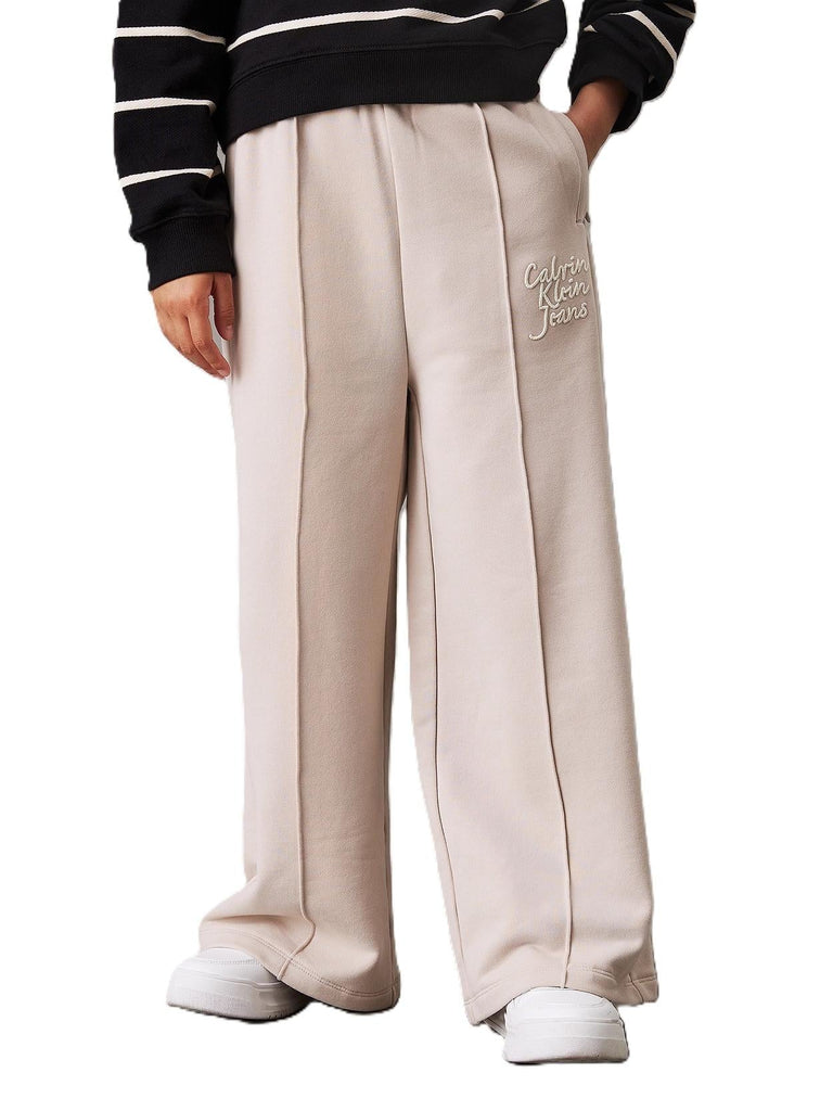 CALVIN KLEIN HANDW LOGO WIDE SWEATPANTS