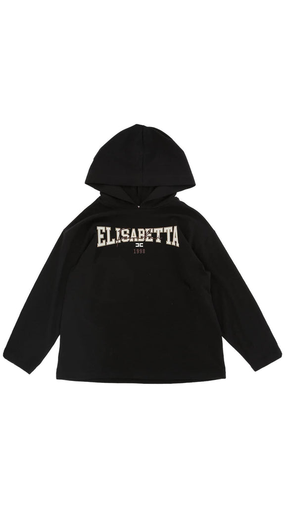 ELISABETTA FRANCHI La Mia Bambina T-SHIRT MANICA LUNGA STAMPA COLLEGE