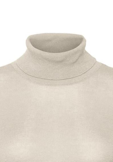 VERO MODA VMMILDA LS ROLLNK BUTTON PULLOVER GA BO