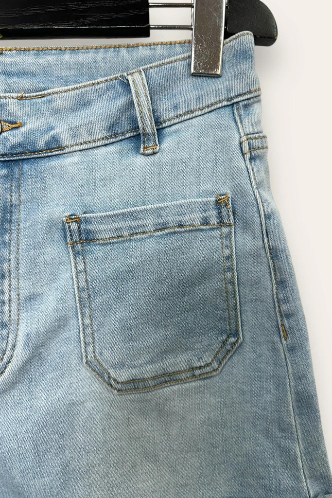 LOVEme Shorts di jeans con tasche davanti