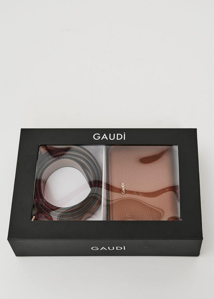 GAUDI SET CINTURA + PORTAFOGLIO - linea WOMAN GIFT BOX