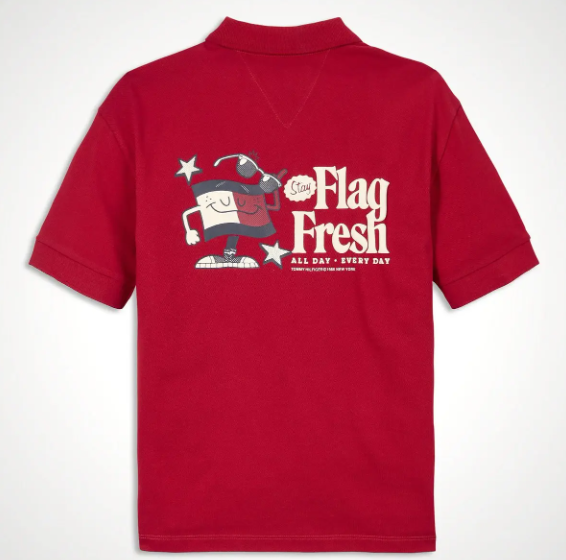 TOMMY HILFIGER FLAG FUN REG POLO SS