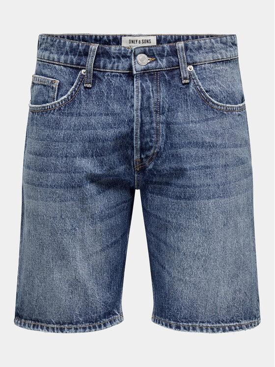 ONLY&SONS ONSEDGE MBD 9179 DOT DNM SHORTS