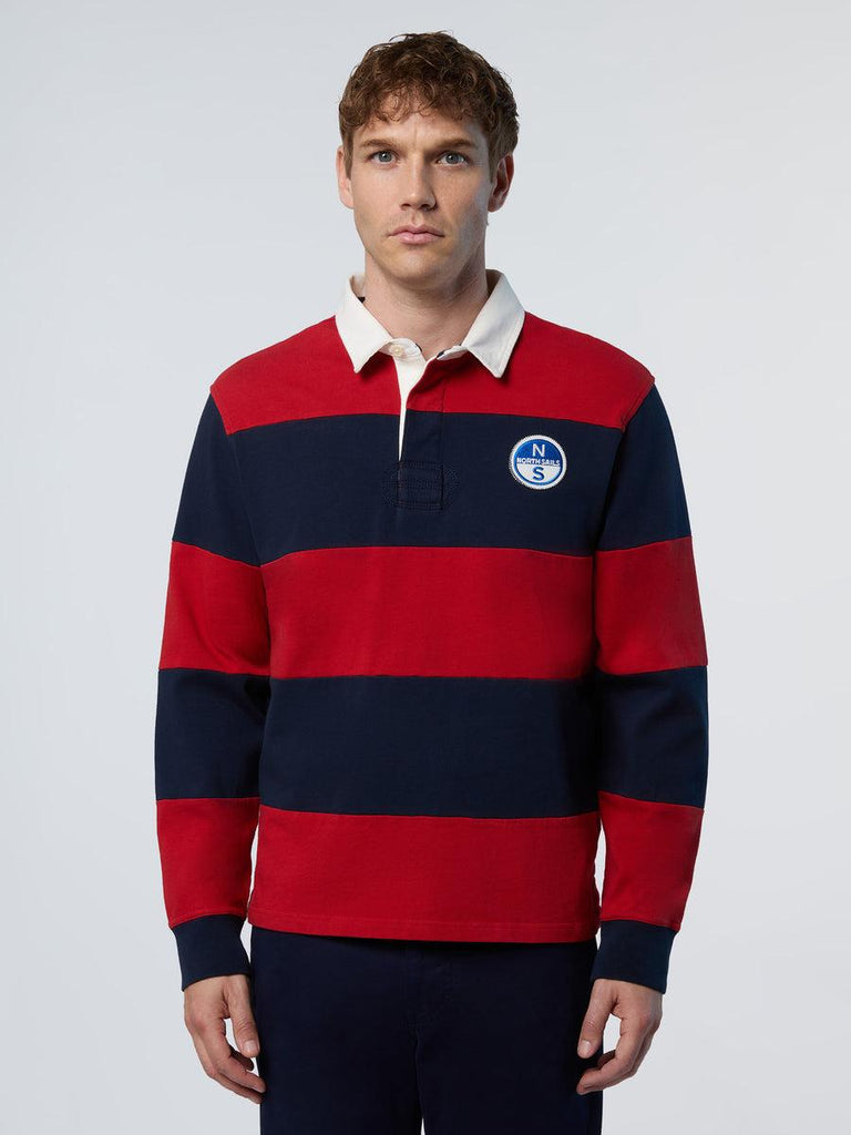 NORTH SAILS POLO LONG SLEEVE W/LOGO