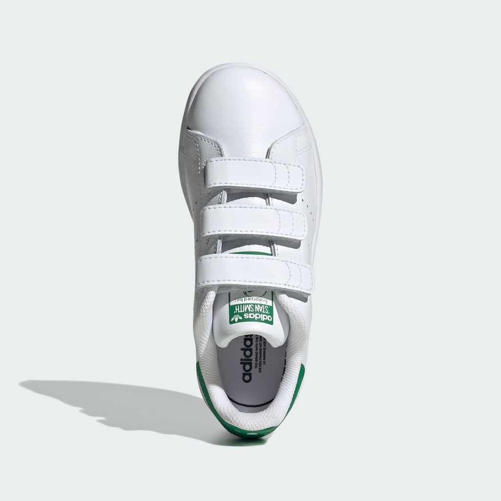 ADIDAS ORIGINALS STAN SMITH CF C     FTWWHT/FTWWHT/GREEN