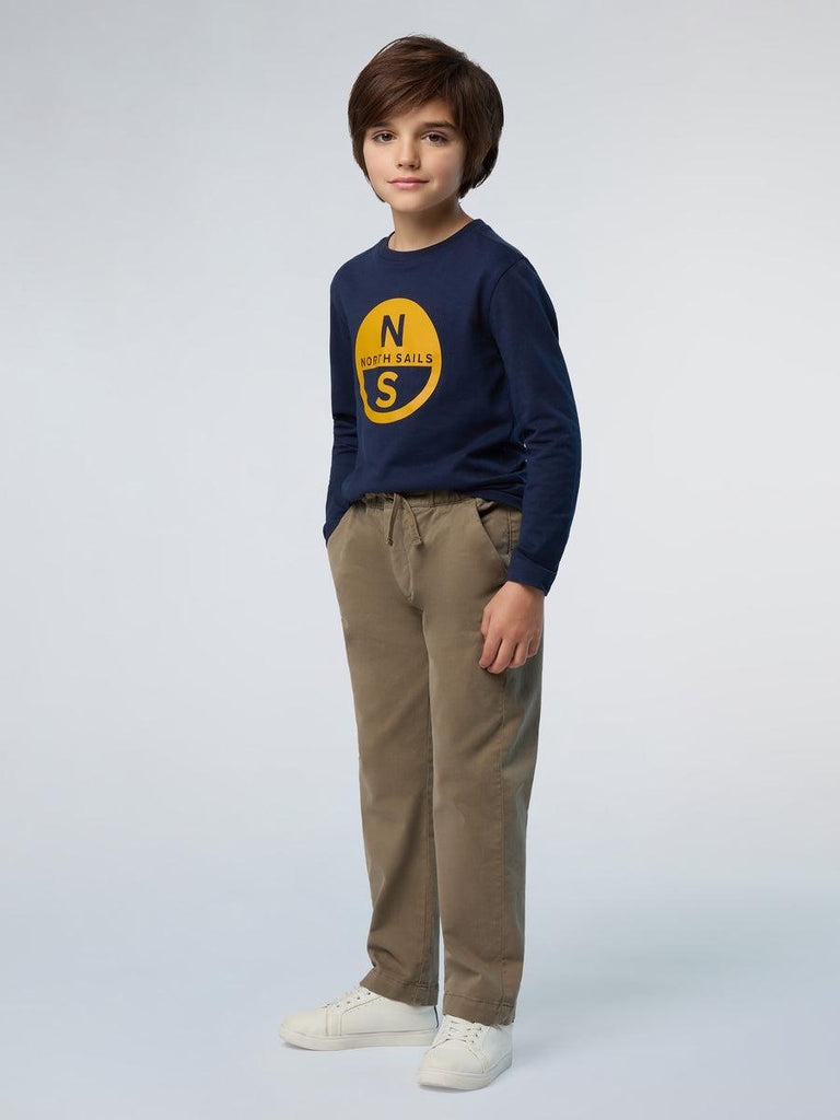 NORTH SAILS T SHIRT LONG SLEEVE W/GRAPHIC