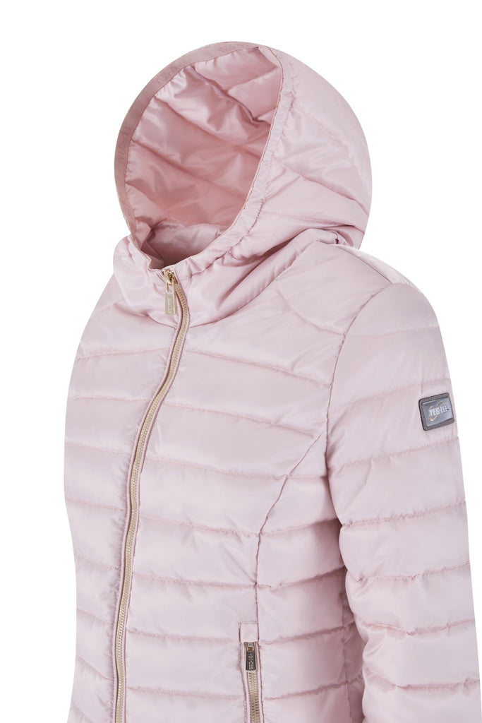 YES ZEE GIUBBINO BIMBA TRAPUNTATINO CON CAPPUCCIO