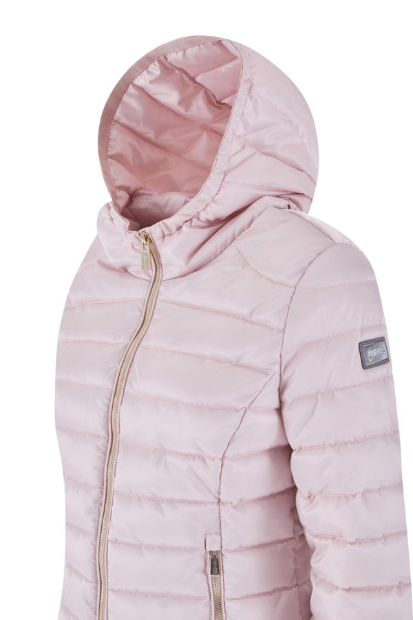 YES ZEE GIUBBINO BIMBA TRAPUNTATINO CON CAPPUCCIO