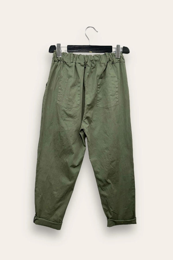 LOVEme Pantalone morbido con gadget portachiavi, elastico in vita