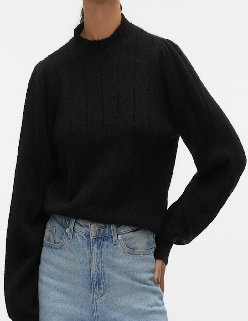 VERO MODA VMMAXIN LS HIGHNECK PULLOVER BF