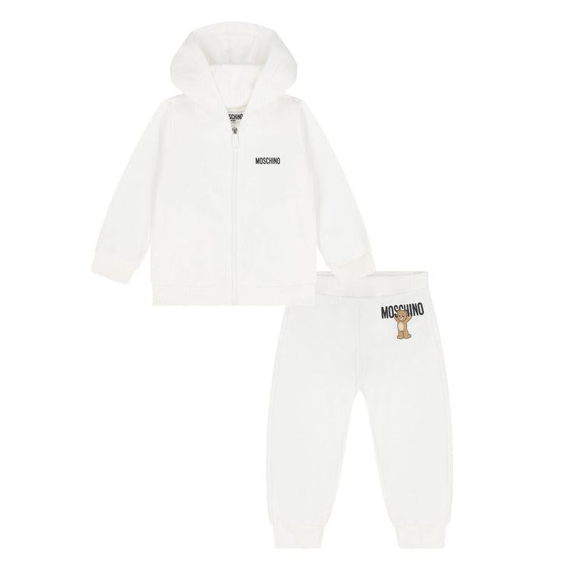 MOSCHINO BABY FELPA C/ZIP+PANTALON