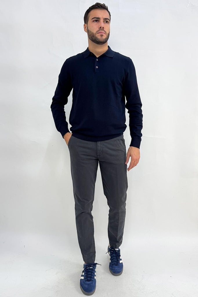 MARKUP POLO M/L F.12 VISCOSA