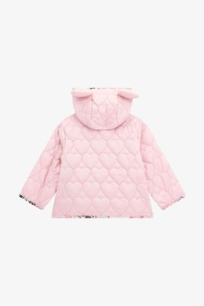 GUESS PADDED HOODED LS JACKET W/ZIP