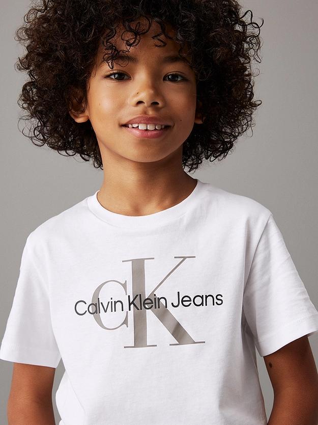 CALVIN KLEIN JEANS CK MONOGRAM SS T-SHIRT