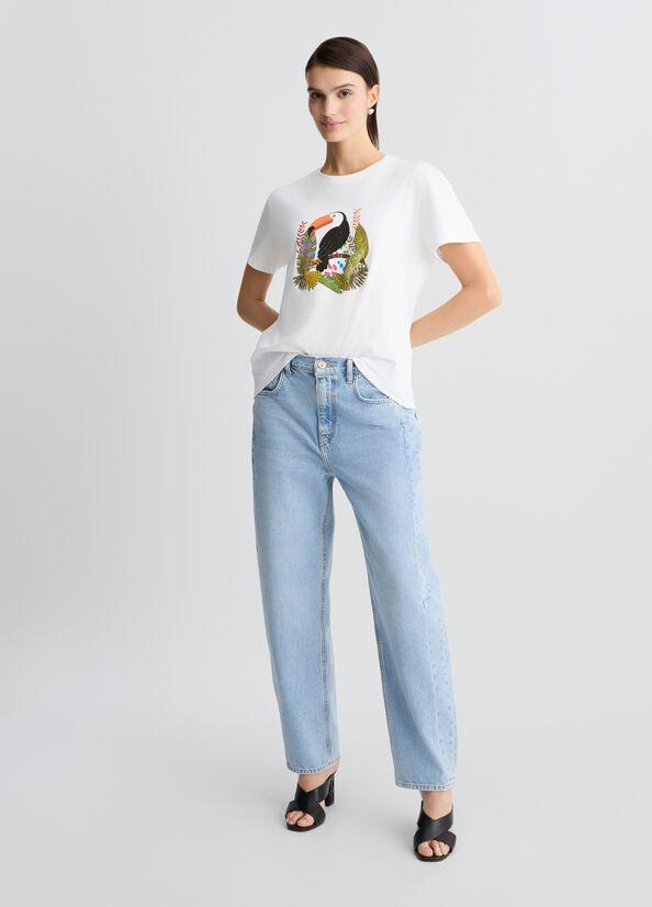 LIU JO ECS T-SHIRT MODA M/C