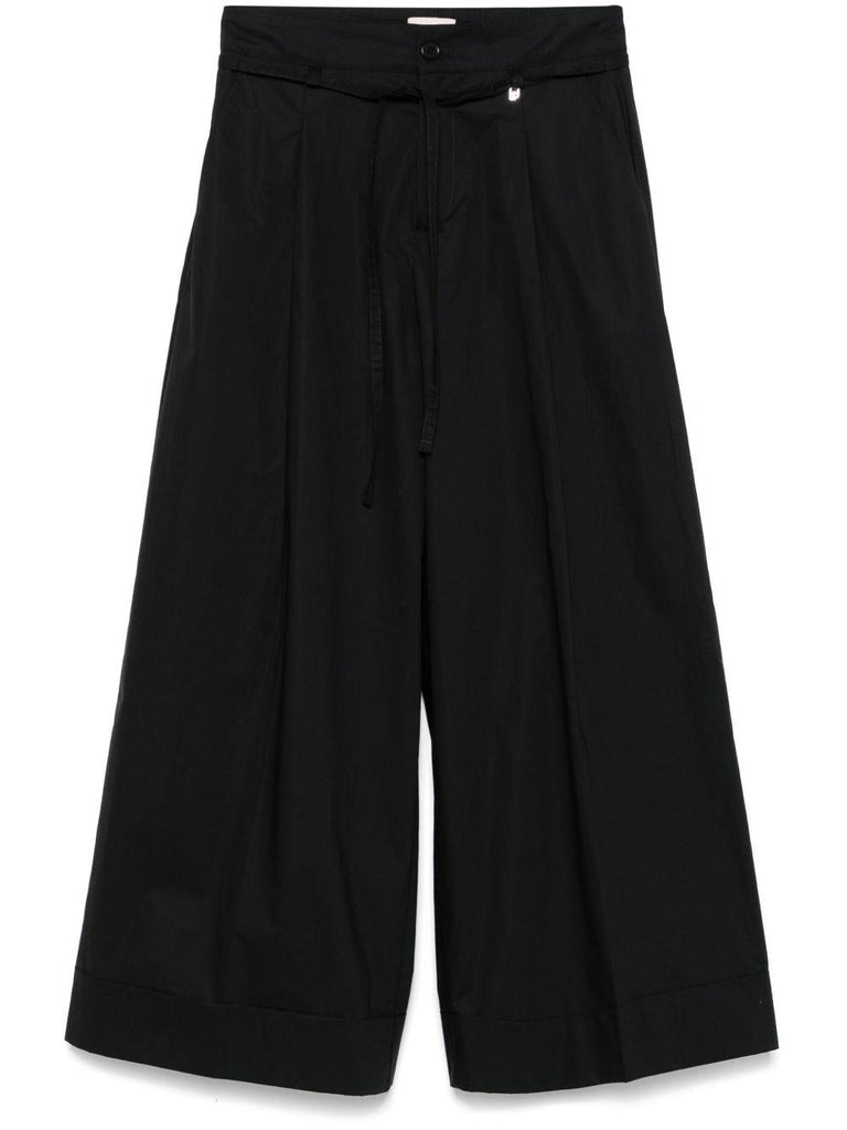 LIU JO ECS PANT.CROPPED RISVOLTO