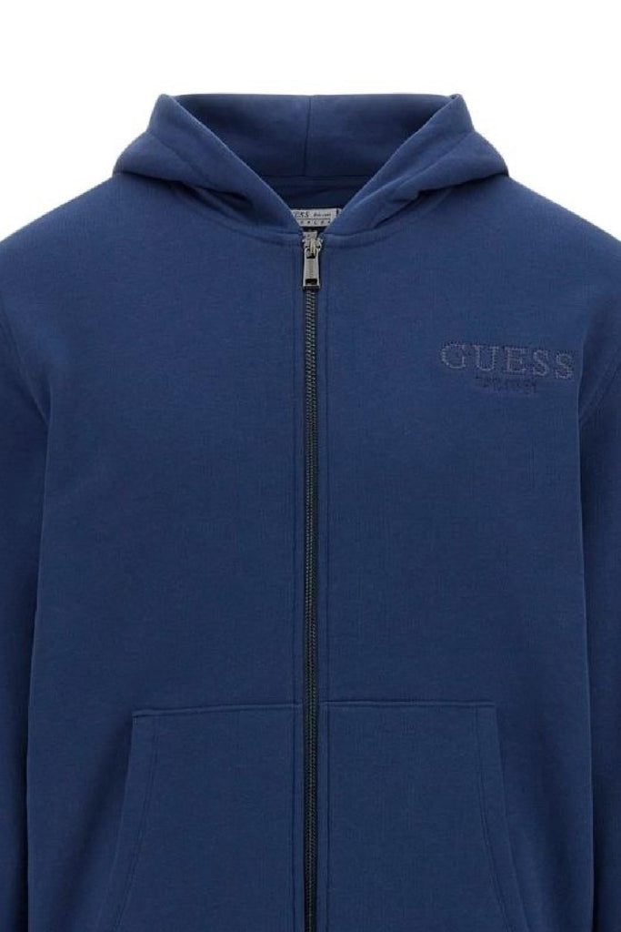 GUESS BASIC HOODIE ZIP SWEATSHIRT