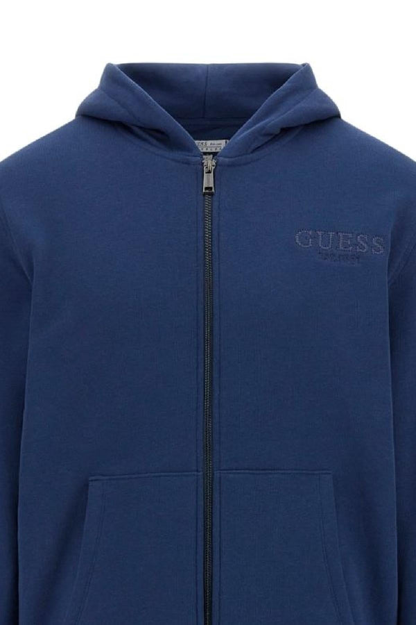GUESS BASIC HOODIE ZIP SWEATSHIRT