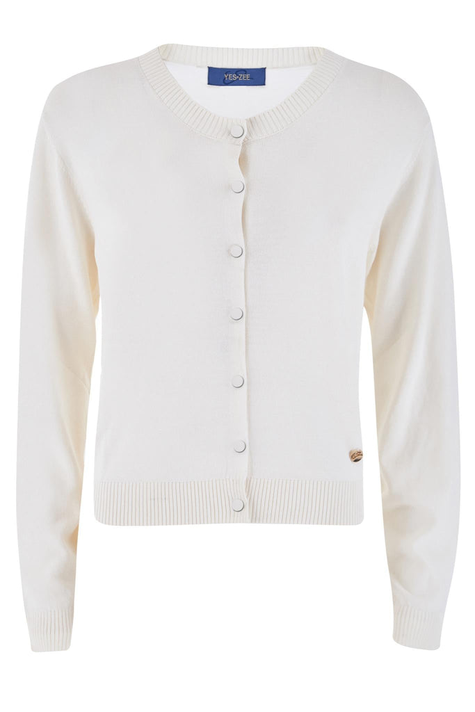 YES ZEE MAGLIA DONNA CARDIGAN