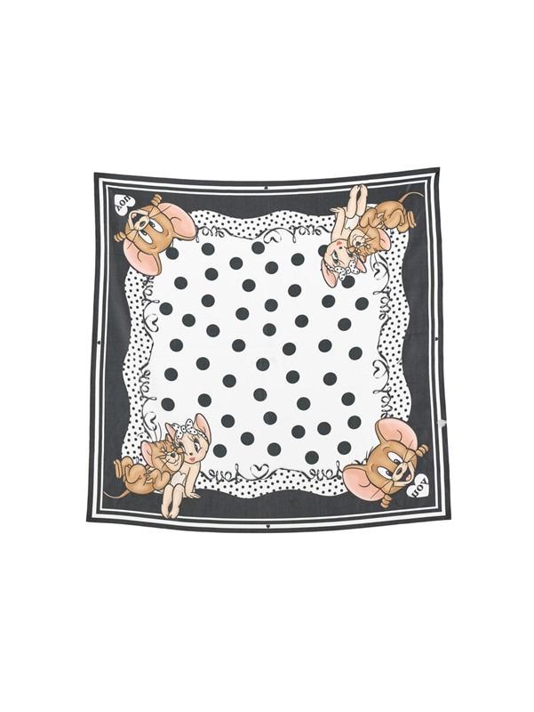 MONNALISA FOULARD A POIS RASO IN PO