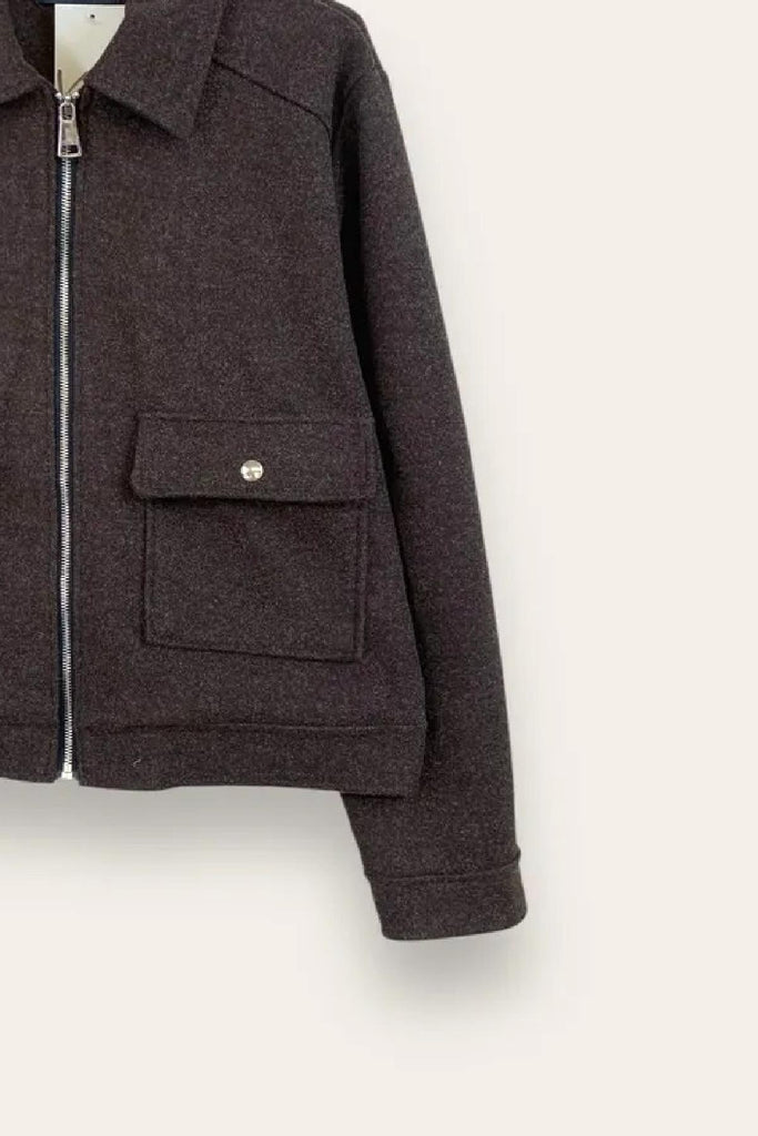 LOVEme Bomber con zip e tasche frontali