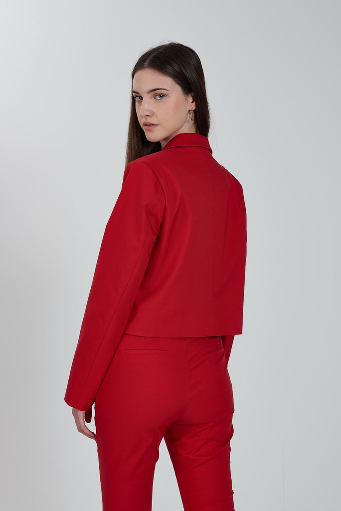 YES ZEE GIACCA CROP DONNA, TASCHE APPLICATE