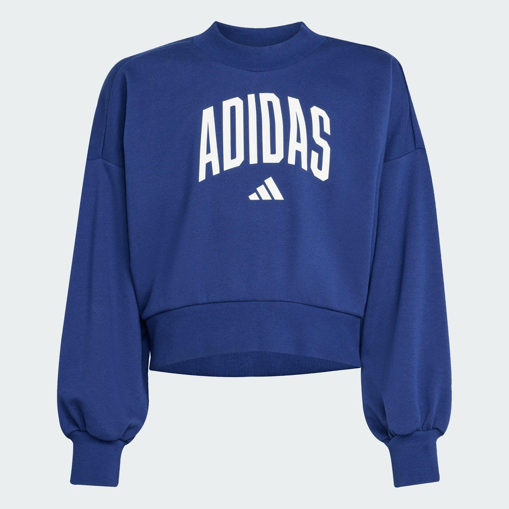 ADIDAS JG CLGT FT SWT DKBLUE/WHITE