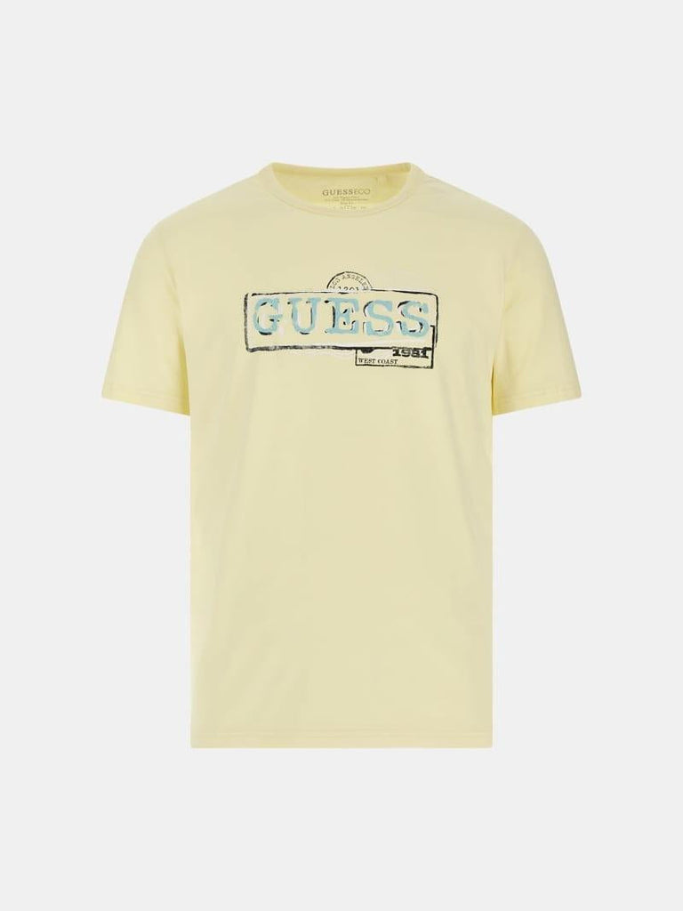 GUESS SS CN GUESS BOX LOGO TEE