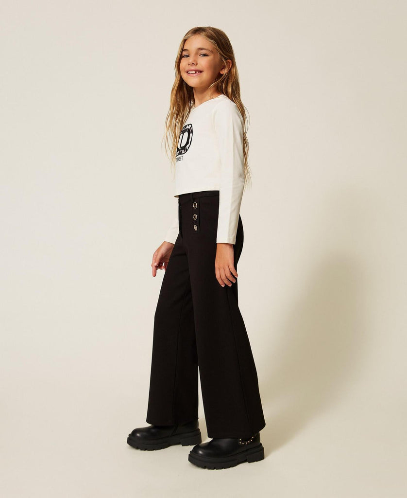 TWINSET T-SHIRT CROPPED M/L