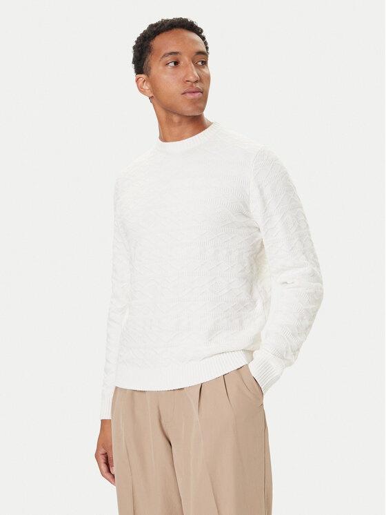 GUESS LS CN RHETT FAIR ISLE SWTR