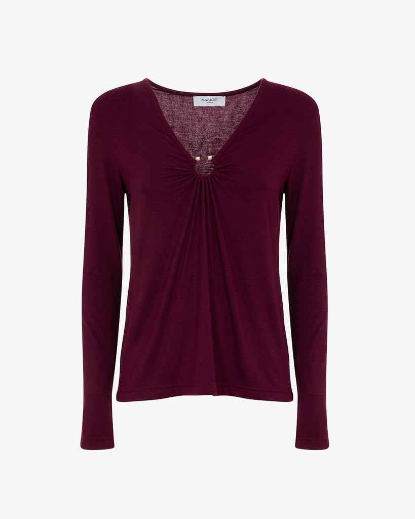 MARKUP T-SHIRT CON ANELLO ORO ALLO SC
