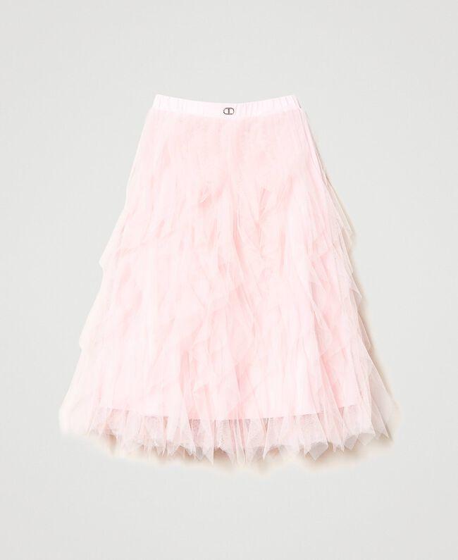 TWINSET GONNA LUNGA IN TULLE