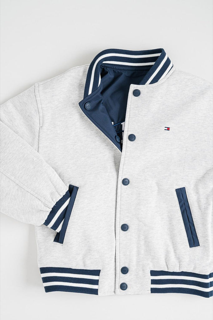 TOMMY HILFIGER REVERSIBLE BOMBER JACKET
