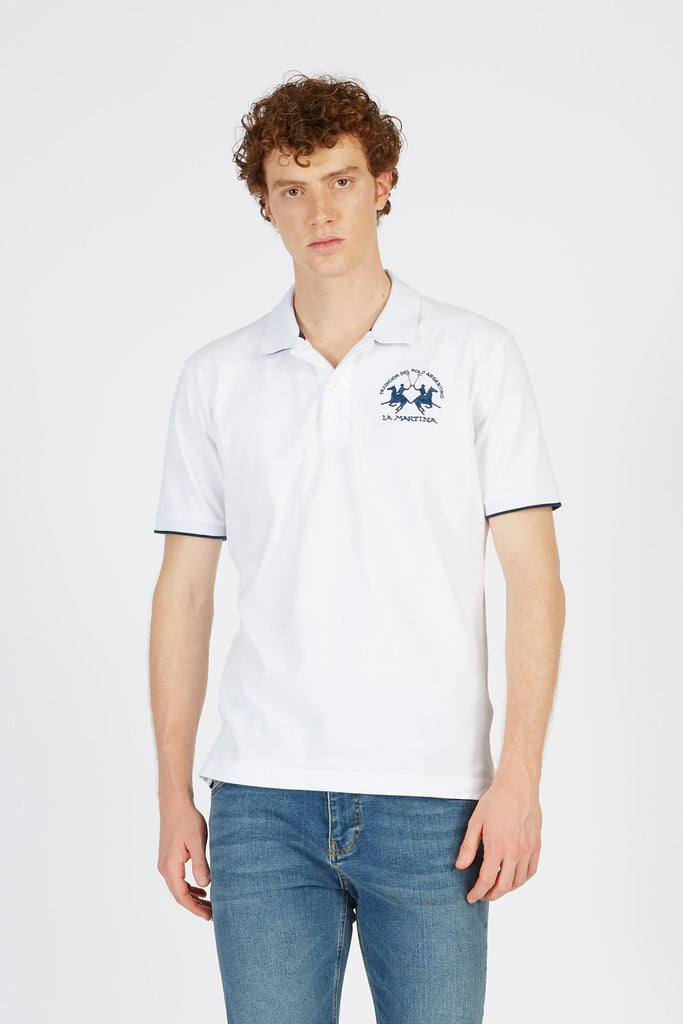 LA MARTINA MAN POLO S/S PIQUET PIQUET STR