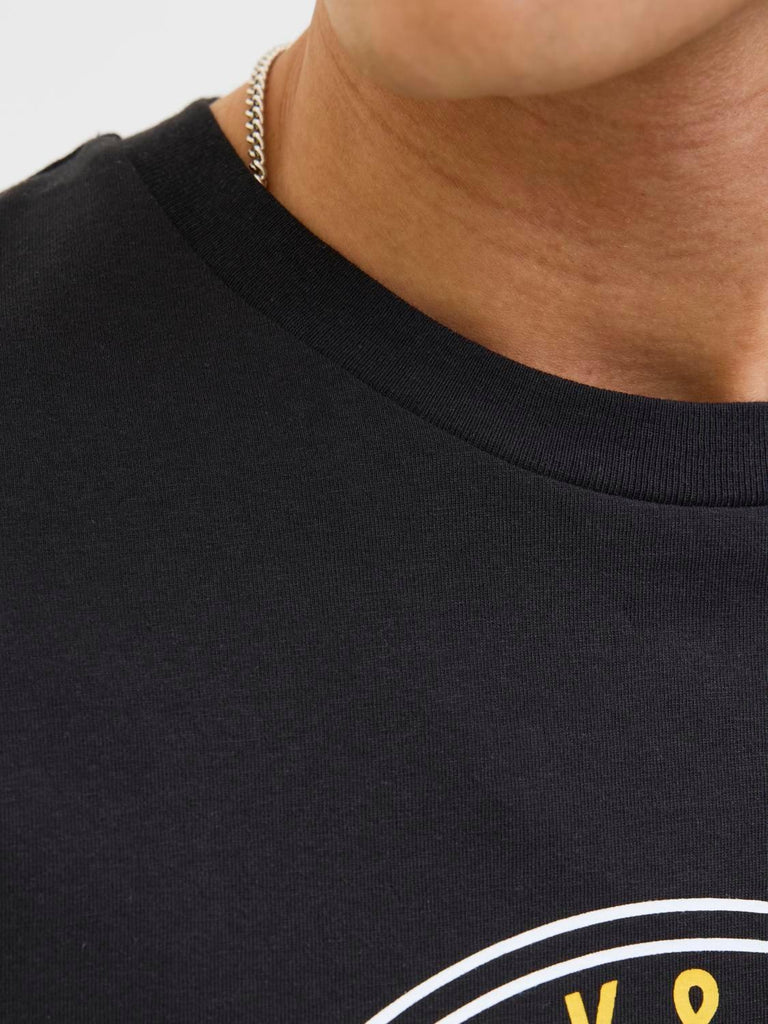 JACK AND JONES JJPALM TEE SS CREW NECK LN