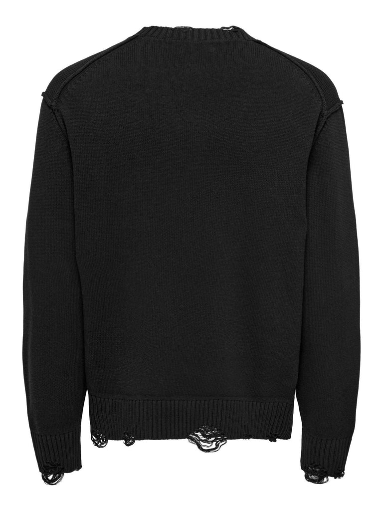 ONLY&SONS ONSTUNE RLX LS CREW NECK KNIT LIFE