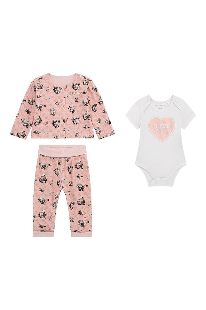 GUESS SET REVJACKET+PANTS+SS BODY