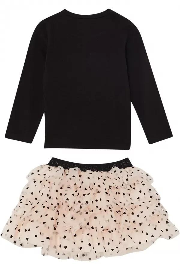 LIU JO COMPL. TEE+GONNA TULLE