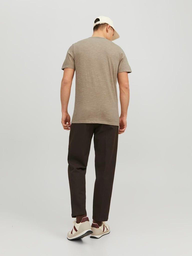 JACK AND JONES JJESPLIT NECK TEE SS NOOS
