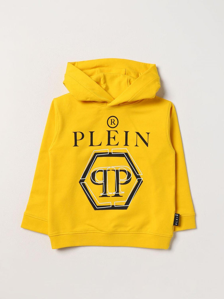 PHILIPP PLEIN JUNIOR FELPA C/CAPPUCCIO
