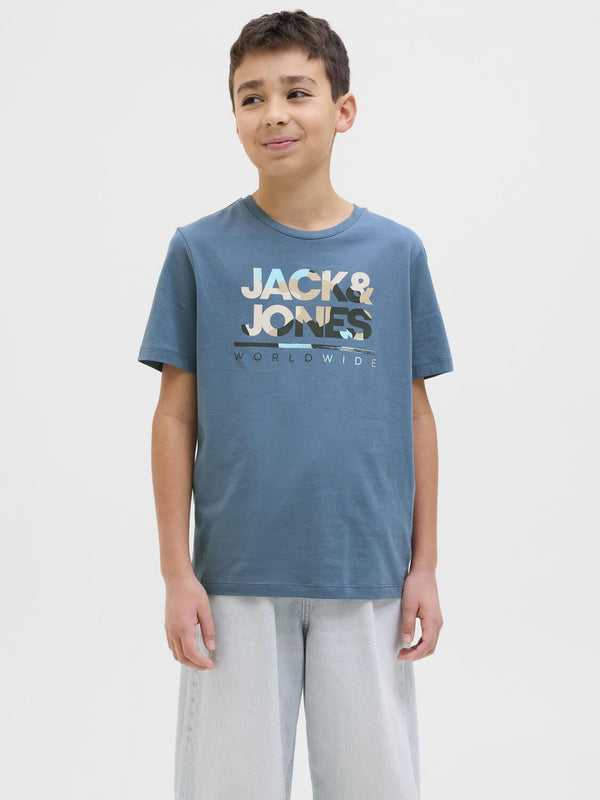 JACK JONES KIDS JJLUKE TEE SS CREW NECK JNR