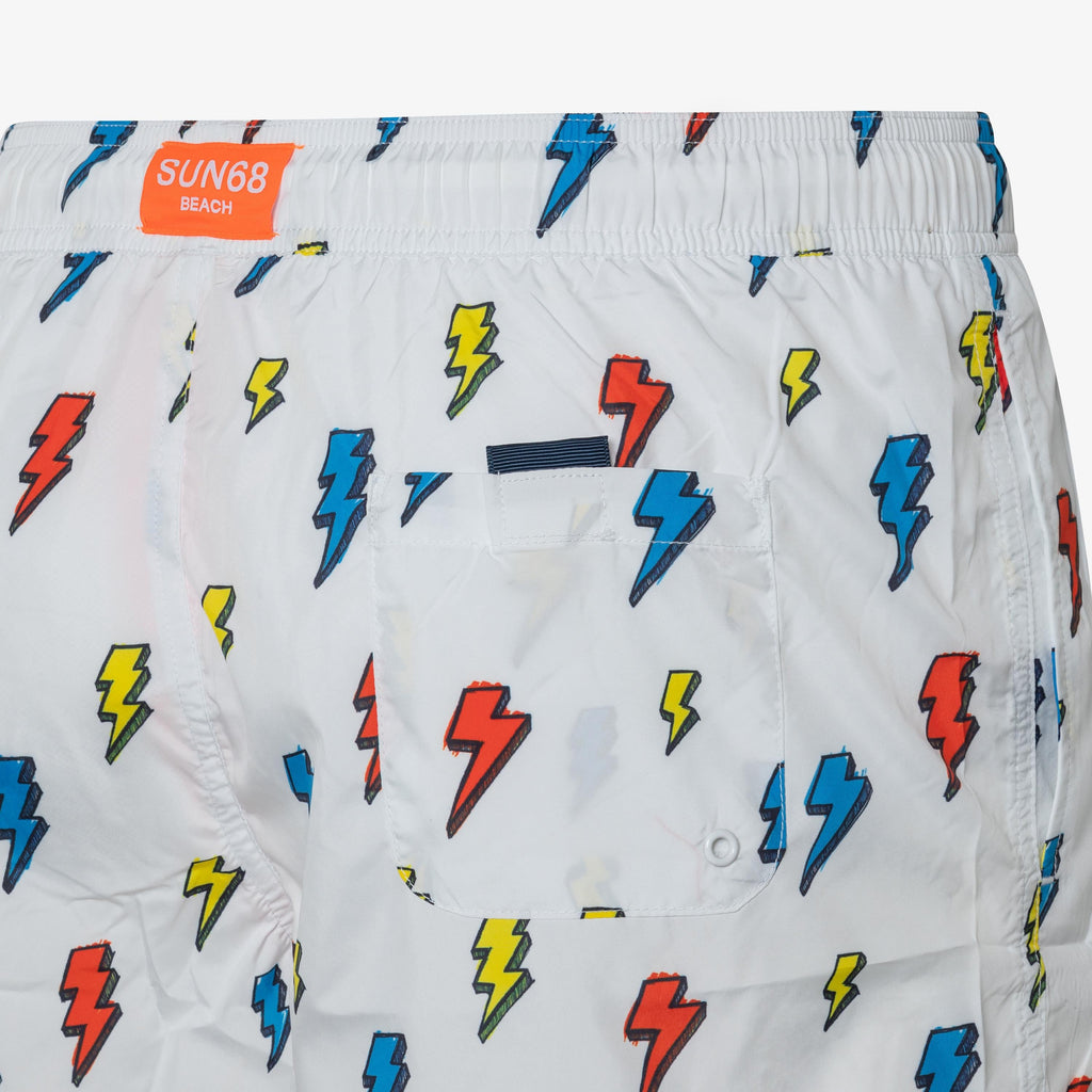SUN68 SWIM PANT PLANET & POP