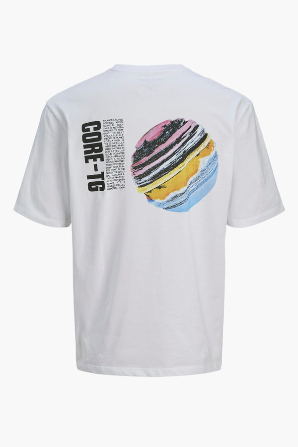 JACK AND JONES JCOFLASH TEE SS CREW NECK STYD